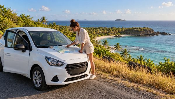 Top conseils pour réserver une voiture en Guadeloupe