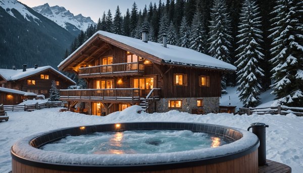 Évasion alpine : choisissez votre chalet avec jacuzzi en savoie